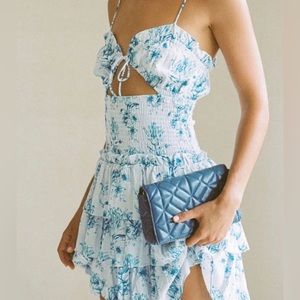 sabo brand dress!! a blue and white cami dress that is adorable for summer!